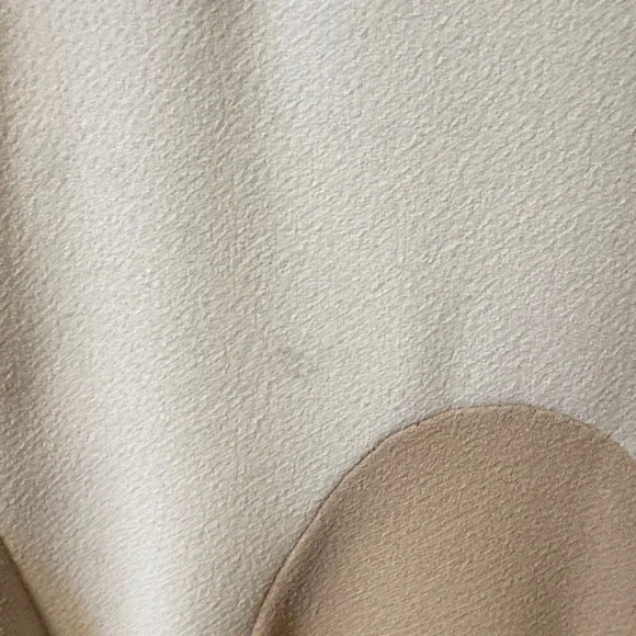 Tuckernuck Cream and Yellow Long Sleeve Flared Hem Dress - Picture 4 of 5